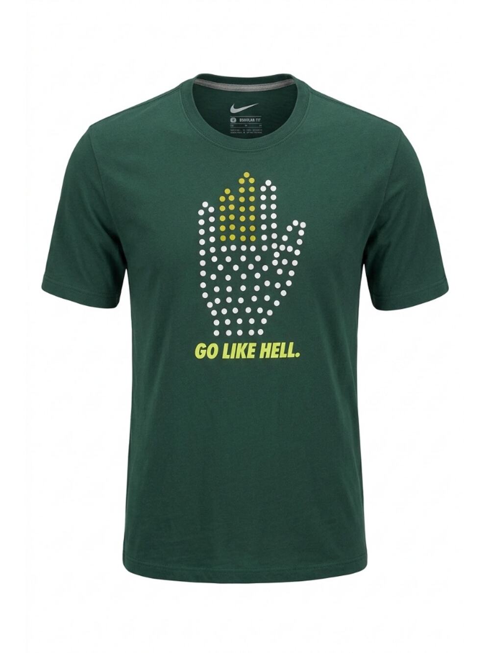 Nike Go Like Hell T‑Shirt XXL Green Graphic Tee Good Shape